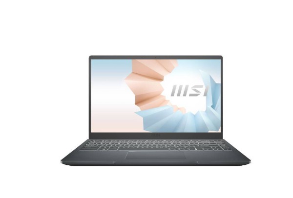 Ноутбук MSI Modern 14 B4MW-253RU 14" FHD, AMD R5-4500U, 8Gb, 256Gb SSD, no ODD, Win10, серый