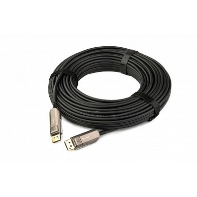 Малодымный активный оптоволоконный кабель DisplayPort 1.4 с поддержкой 8K@60, 100 м Kramer CLS-AOCDP/UF-328