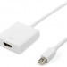 Переходник Mini DisplayPort(m) <=> HDMI (f) 0.1 м белый ATcom Mini Displayport (m) - HDMI (f) 0.1 м