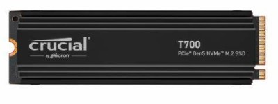 Твердотельный диск 4TB Crucial T700 CT4000T700SSD3, M.2, PCI-E 5.0 x4, TLC 3D NAND [R/W - 11800/12400MB/s] 