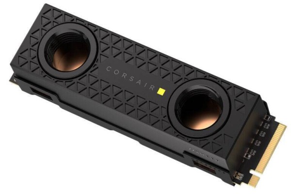 Твердотельный диск 2TB Corsair MP700 PRO Hydro X, M.2, PCI-E 5.0 x4, TLC 3D NAND [R/W - 12400/11800 MB/s]