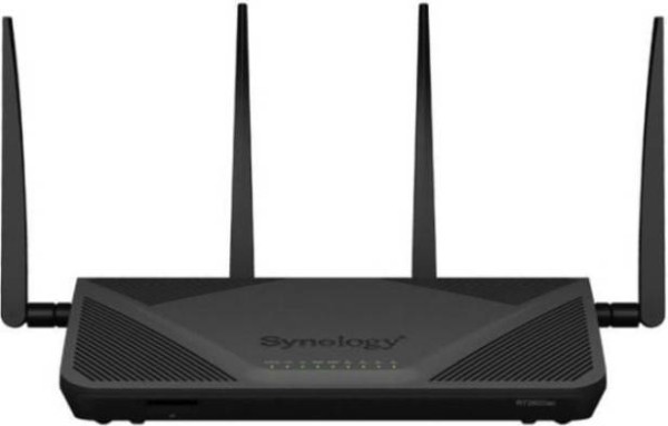 Synology RT2600ac Двухдиапазонный роутер 802.11ac, до 2.53 Гбит/с, 2,4-5ГГц, LAN 4x1Гбит/с, WAN 1x1Гбит/с