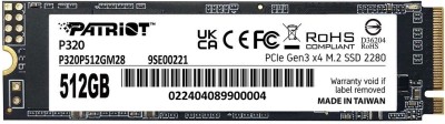 Накопитель SSD Patriot P320P512GM28