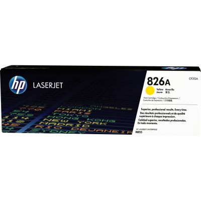 Тонер-картридж HP 826A Yellow Original LaserJet Toner Cartridge (CF312A)