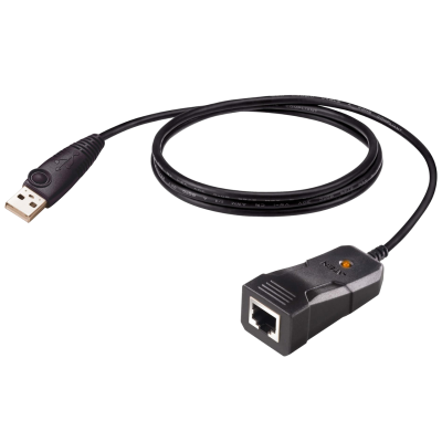 Преобразователь интерфейса USB-RS232 с использованием RJ-45 (FTDI/1,2 м) ATEN UC232BF