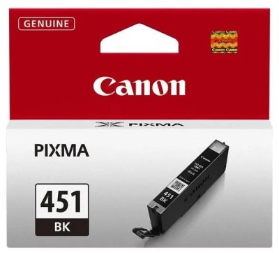 Картридж CANON CLI-451 BK чёрный, 7мл, 344 стр