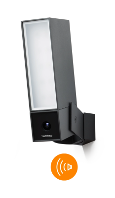 Умная уличная камера видеонаблюдения Netatmo NOC-S-EC (с прожектором и встроенной сиреной) Умная уличная камера видеонаблюдения с сиреной Netatmo
