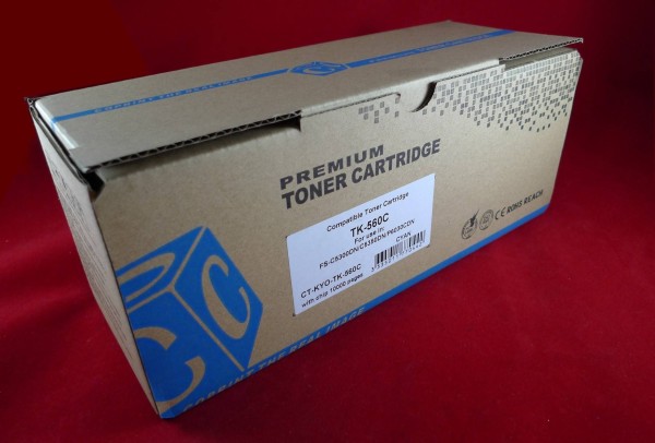 Тонер-картридж для Kyocera FS-C5300DN/C5350DN/P6030CDN TK-560C cyan 10K ELP Imaging®