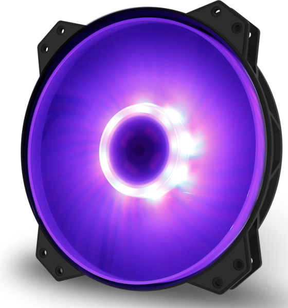 Кулер для корпуса 1 Ватт Cooler Master MasterFan MF200R RGB