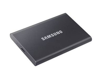 Твердотельный диск 4TB Samsung T7 Shield MU-PC2T0K, 3D NAND TLC, USB 3.2 Type-C [R/W - 1050/1000 MB/s]  Titan Grey