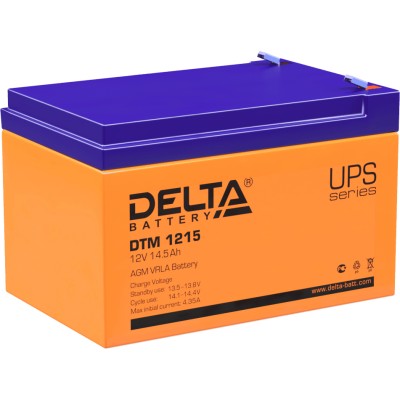 DTM 1215 Delta Аккумуляторная батарея Cyberpower DTM 1215