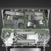 Посудомоечная машина Smeg SMEG STL7324AQLLW