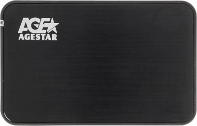 Внешний корпус для HDD/SSD AgeStar 3UB2A8J-6G (BLACK)