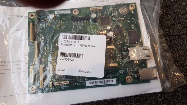 Плата форматера HP CLJ M570 (CZ272-60001) OEM