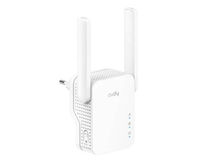Cudy RE1500 1.0 Усилитель сигнала Wi-Fi 6 AX1500 с поддержкой Mesh, 2,4/5 ГГц, до 1501 Мбит/с, 1x100 Мбит/с, 2 антенны