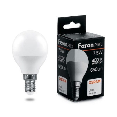 Лампа светодиодная FERON 38072
