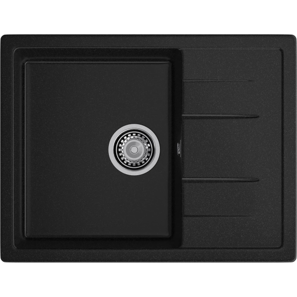 Кухонная мойка GRANFEST GranFest QUADRO Q-650L black
