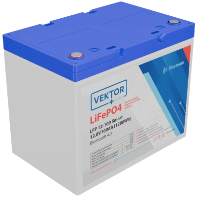 Батарея Vektor Energy LFP 12.8-100, напряжение 12.8В, емкость 100 Ач, LFP 12.8-100 