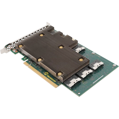 RAID контроллер Microchip SmartRAID 3258-32i, Tri-mode SAS/SATA/NVMe, 32i-ports, PCIe 4.0 x8, 8GB DDR4 Cache, RAID 0/1/5/6/50/60/1 Tripple/10 Tripple Adaptec SmartRAID Ultra 3258-32i (3258UPC32IXS)