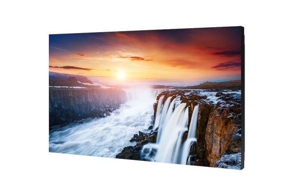 Профессиональный дисплей для видеостен Samsung [VH55С-R] 1920х1080, 1100:1, 700кд/м2, проходной DP, стык 0,88мм