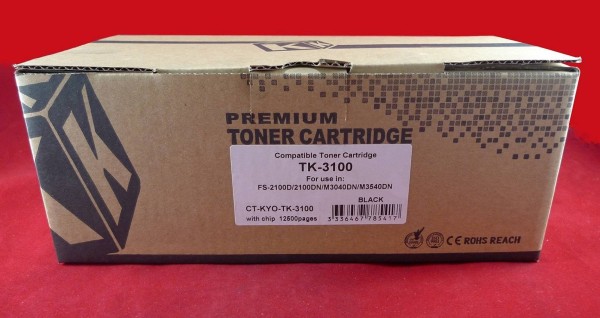 Тонер-картридж для Kyocera FS-2100D/2100DN/M3040DN/M3540DN TK-3100 12.5K  ELP Imaging®