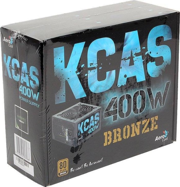 Блок питания 400W AeroCool KCAS-400W PLUS