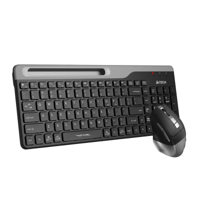 Клавиатура + мышь A4Tech Fstyler FB2535C клав:черный/серый мышь:черный/серый USB беспроводная Blueto A4Tech FB2535C SMOKY GREY