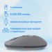 Мышь Oklick 408MW графитовый оптическая 1600dpi silent беспров. USB для ноутбука 4but (2007533) Oklick 2007533