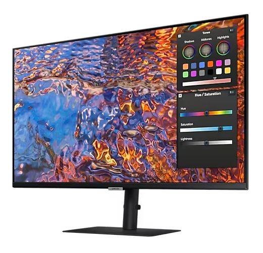 МОНИТОР 32" Samsung S32B800PXI Black с поворотом экрана (IPS, 3840x2160, 5 ms, 178°/178°, 600 cd/m, 1000:1, +HDMI, +DP)