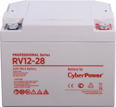Аккумуляторная батарея PS CyberPower RV 12-28 / 12 В 28 Ач Батарея аккумуляторная для ИБП CyberPower Professional series RV 12-28