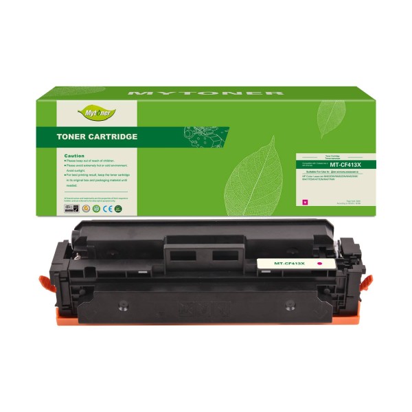 Картридж MyToner, аналог HP CF413X красный 5k с чипом