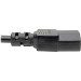 Кабель питания C13 to Schuko, 10A, 250V, 17 AWG, 1.8 метра ,черный Tripp Lite P054-006