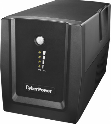 ИБП CyberPower UT1500El , Line-Interactive, 1500VA/900W, 4+2 IEC-320 С13 розетки, USB, RJ11/RJ45, Black, 0.25х0.17х0.35м., 10.1кг. CyberPower UT1500EI
