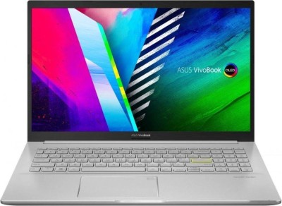 Ноутбук ASUS K513EA-L12309 15.6" FHD OLED, Intel Core i7-1165G7, 16Gb, 512Gb SSD, no ODD, no OS, серебристый*