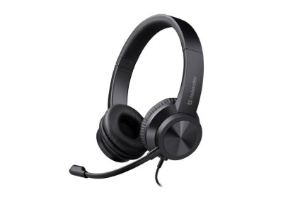 Defender Компьютерная гарнитура Tune 150 черный, провод 1.8 м