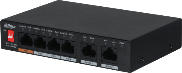 Коммутатор Dahua DH-PFS3006-4ET-60