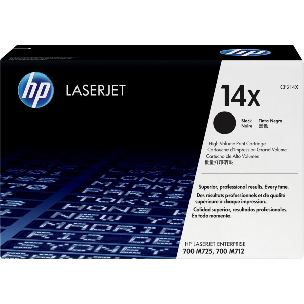 Тонер-картридж HP 14X Black LaserJet Toner Cartridge (CF214X)