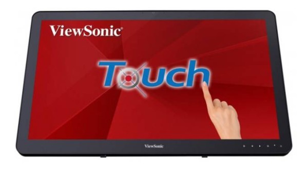 МОНИТОР 23.6" Viewsonic TD2430 Black (VA, MultiTouch, 1920x1080, 10 ms, 178°/178°, 200 cd/m, 50M:1, +HDMI, +DisplayPort)