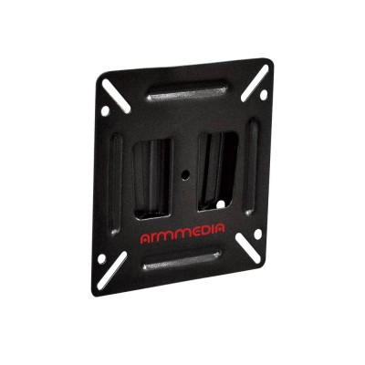 Кронштейн Arm media LCD-01 черный для TV 10"-32", настенный фиксированный, max VESA 100x100, от стены 12мм, нагрузка до 