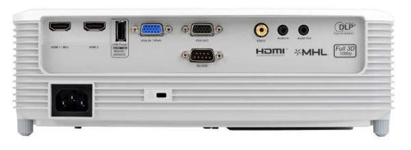 Проектор Optoma EH400 (DLP, 1080p 1920x1080, 4000Lm, 22000:1, 2xHDMI, MHL, 1x2W speaker, 3D Ready, lamp 10000hrs, WHITE)
