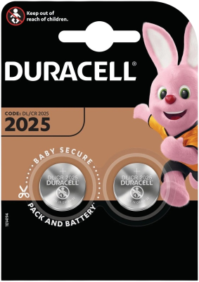 Батарейка CR2025 DURACELL 0037272