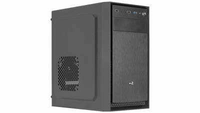Корпус AeroCool CS-104-S-BK-v1 Black Mini Tower (Micro ATX/mini-ITX, без БП, Steel SPCC) (4710562759358)