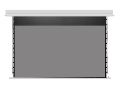 [LMRC-101106] Встраиваемый экран с электроприводом Lumien [Master Recessed Control] 184х271 см (раб.область148х263 см) (119") Radiance Flex чёрн.кайма по периметру, черн.кайма сверху 30 см,IR,RF управл.в комплекте,цвет корпуса белый 16:9(Не предназначен