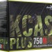 Блок питания Aerocool KCAS PLUS 750M <750W, (20+4+4+4) pin, 4x(6+2) pin, 7xSATA, 4xMolex, 12 см, 80+ Bronze, кабель пита
