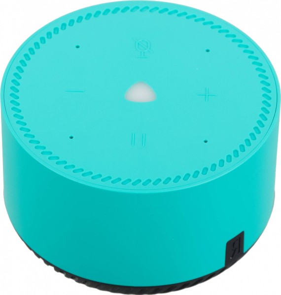 Умная колонка YNDX-00025G Яндекс Станция Лайт, 5 Вт, Алиса, Bluetooth, Wi-Fi, питание - сеть 220 В, мята (бирюзовый)