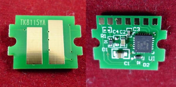 Чип для Kyocera Ecosys M8124cidn/M8130cidn (TK-8115Y) Yellow, 6K ELP Imaging®