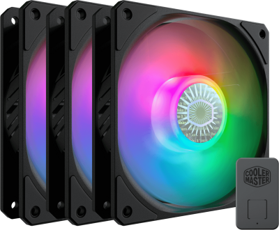 Кулера для корпуса 1 Ватт Cooler Master SickleFlow 120 ARGB 3in1