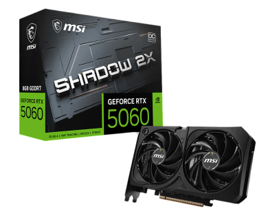 Видеокарта MSI GeForce RTX 5060 8G SHADOW 2X OC MAX