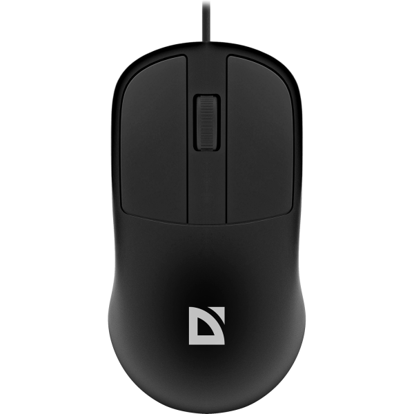 Defender Проводная оптическая мышь Datum MS-980 черный,3 кнопки,1200dpi,1.2м Defender 52981