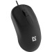Defender Проводная оптическая мышь Datum MS-980 черный,3 кнопки,1200dpi,1.2м Defender 52981